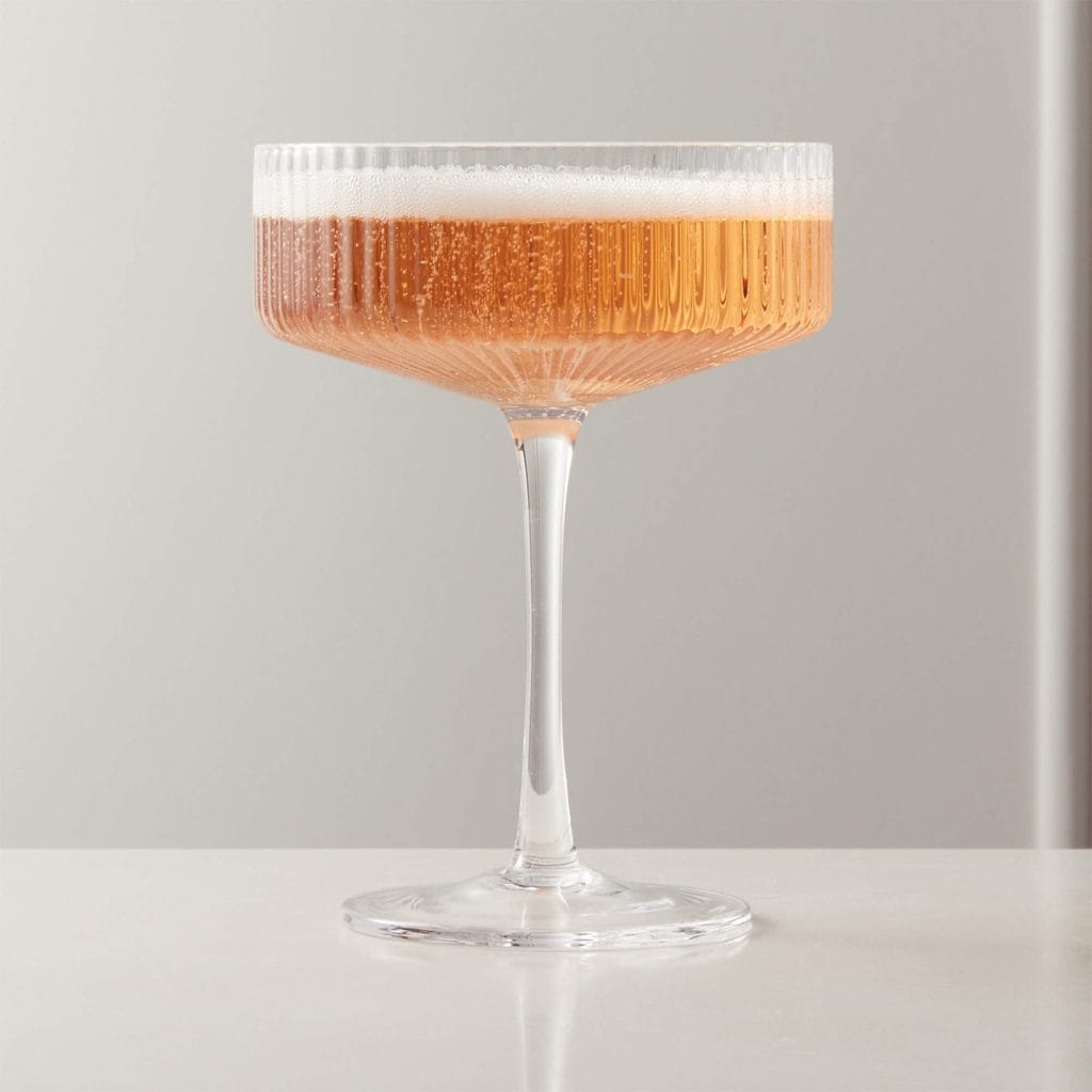 Coupe cocktail glasses from CB2