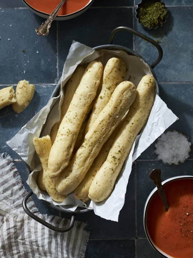 Sourdough Discard Breadsticks