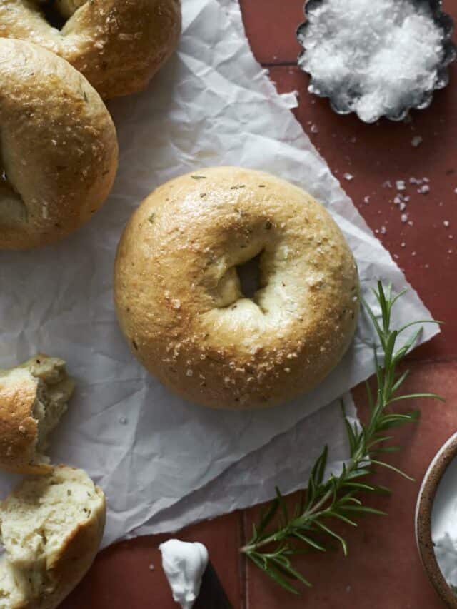 Rosemary Bagels