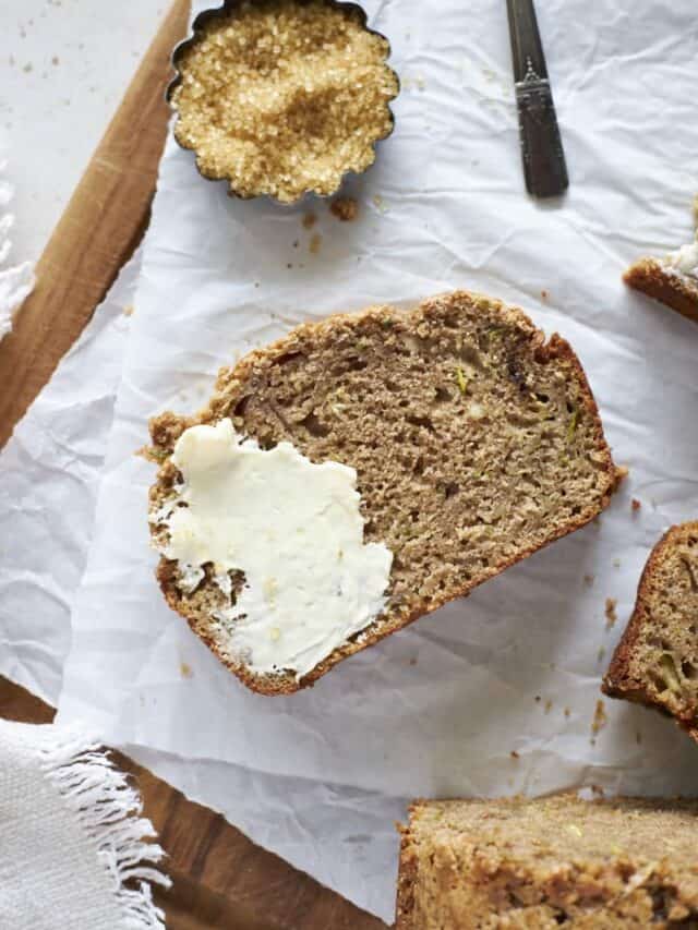 Sourdough Discard Zucchini Bread