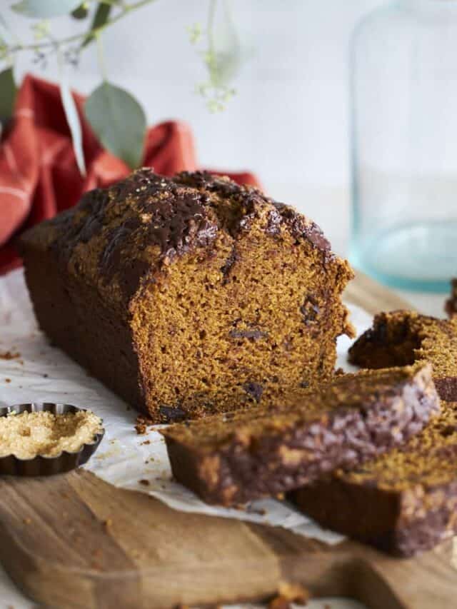 Sourdough Discard Pumpkin Chocolate Chunk Bread