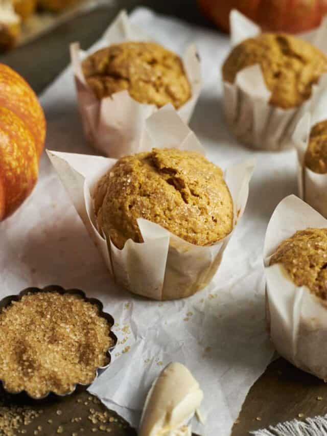 Sourdough Discard Pumpkin Muffins