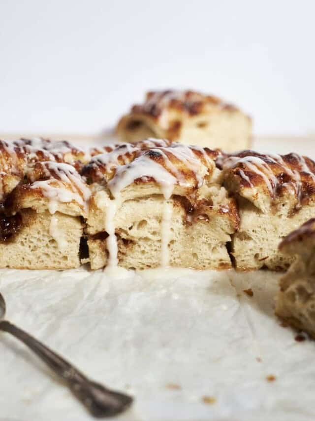 Sourdough Discard Cinnamon Roll Focaccia