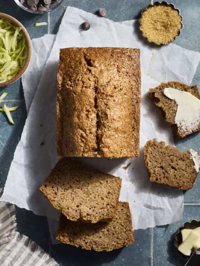 Sourdough Discard Zucchini Bread