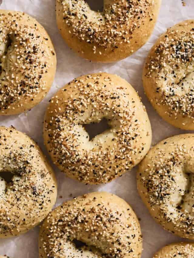 Homemade Everything Bagels